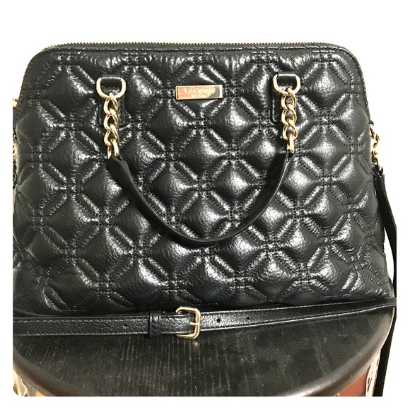 kate spade Handbags - Kate Spade black quilted bag